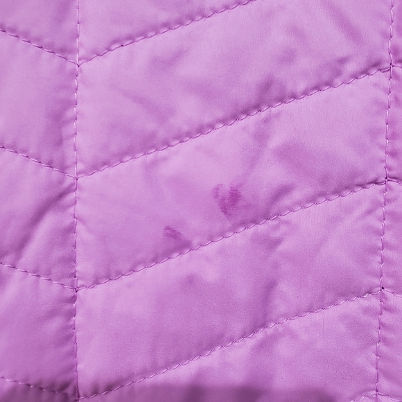 Tabots Lilac Herringbone Zip Vest - Picture 11 of 12
